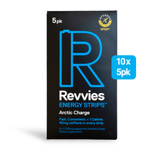 Revvies Energy Strips Arctic Charge (10 x 5 Pack)